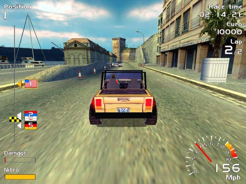 Скриншот из игры Europe Racer под номером 6