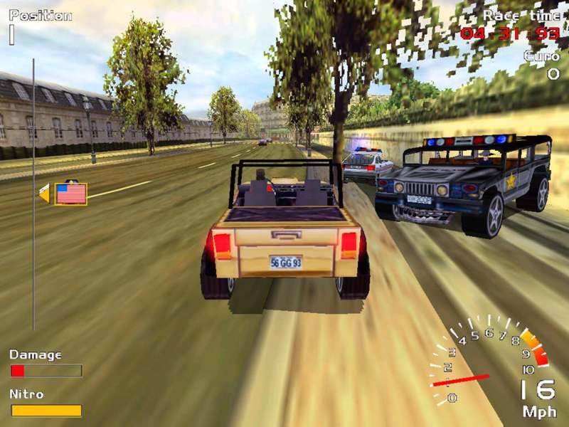 Скриншот из игры Europe Racer под номером 7