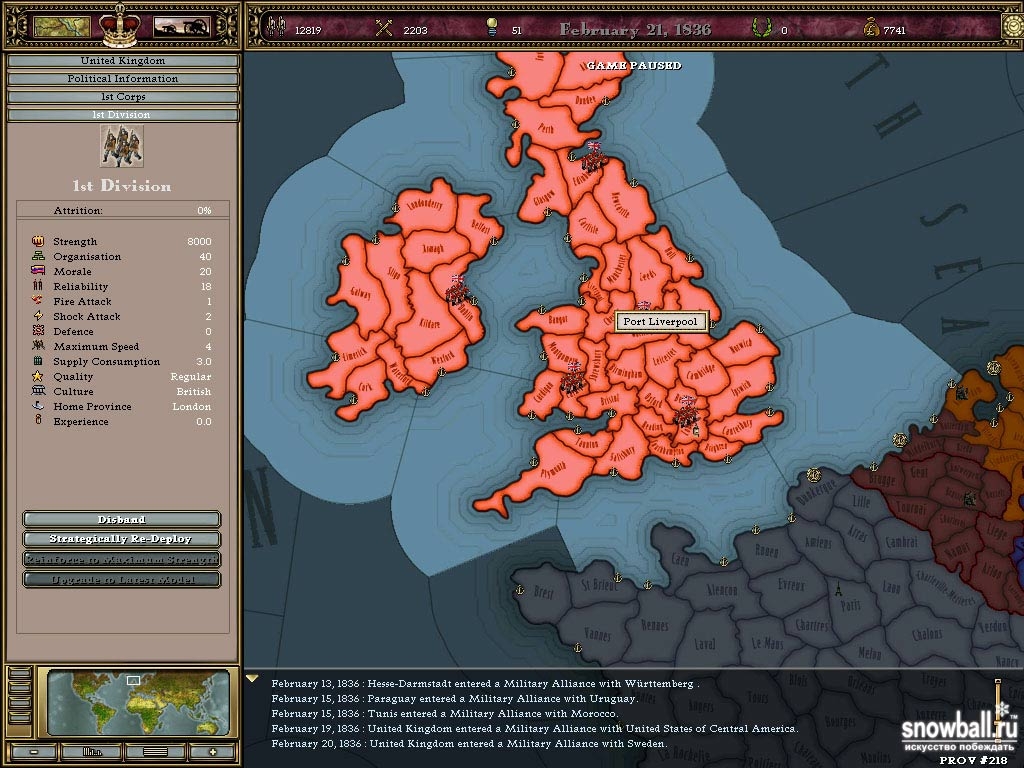Скриншот из игры Victoria: An Empire Under the Sun под номером 25
