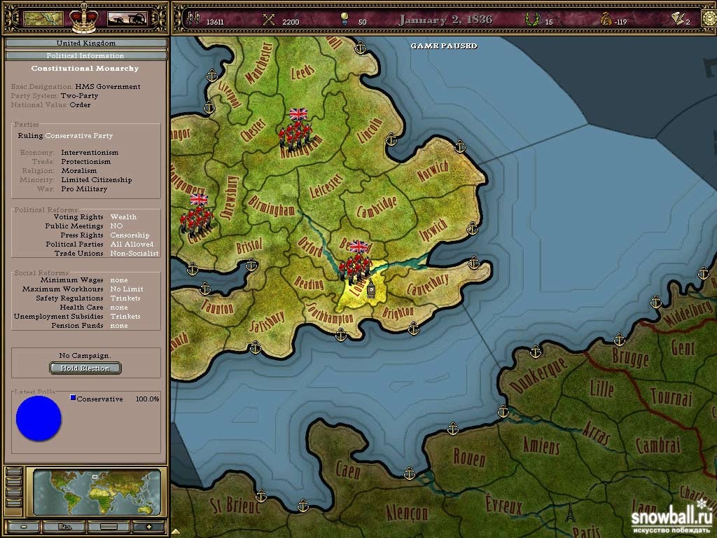 Скриншот из игры Victoria: Revolutions под номером 14