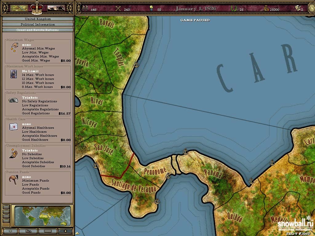 Скриншот из игры Victoria: Revolutions под номером 15