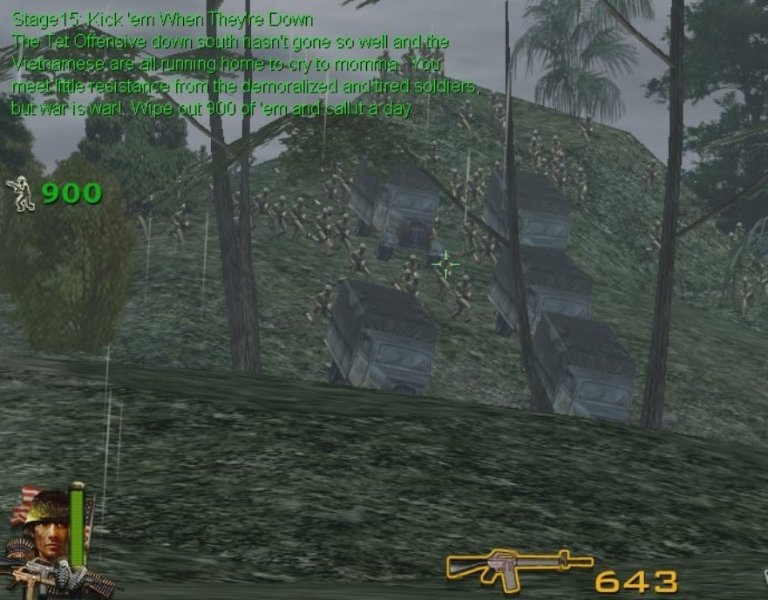 Скриншот из игры Vietnam War: Ho Chi Min Trail под номером 20