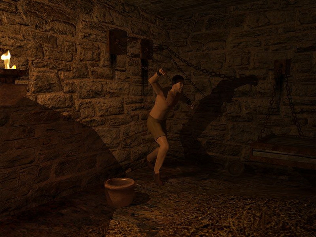 Скриншот из игры Villager