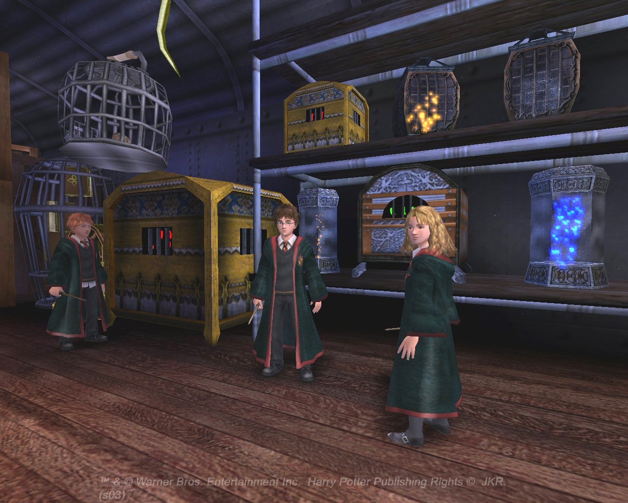 Скриншот из игры Harry Potter and the Prisoner of Azkaban под номером 2