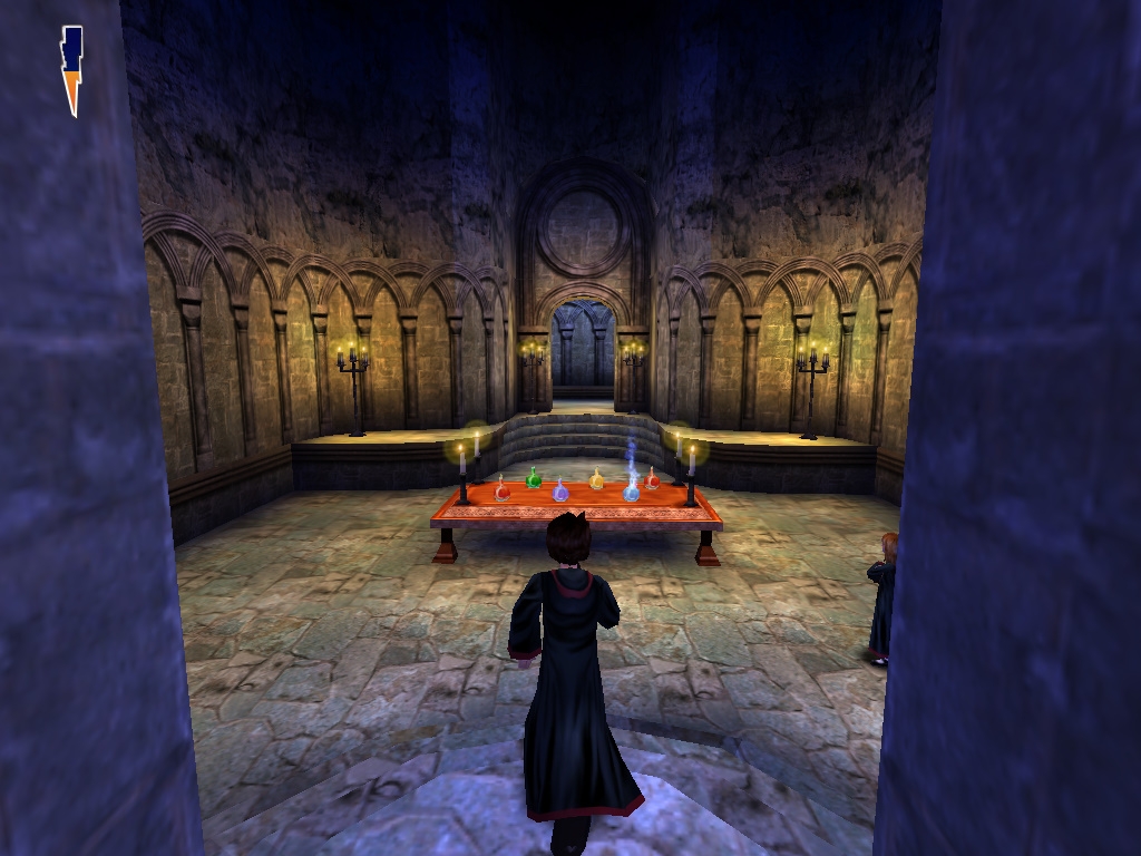 Скриншот из игры Harry Potter and the Sorcerer