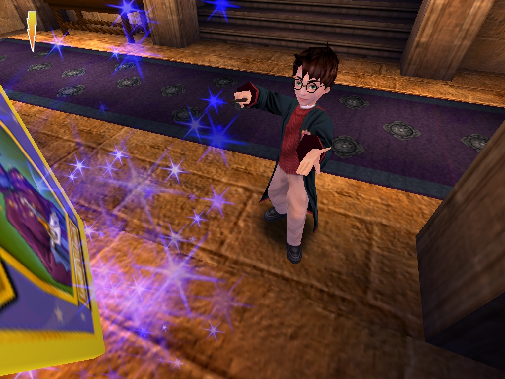 Скриншот из игры Harry Potter and the Sorcerer