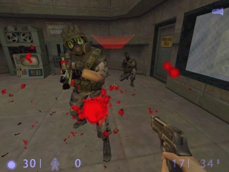 Скриншот из игры Half-Life: Blue Shift под номером 38