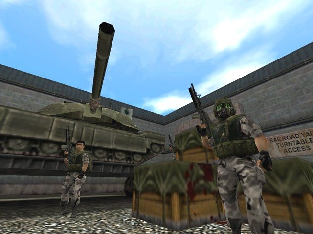 Скриншот из игры Half-Life: Blue Shift под номером 4