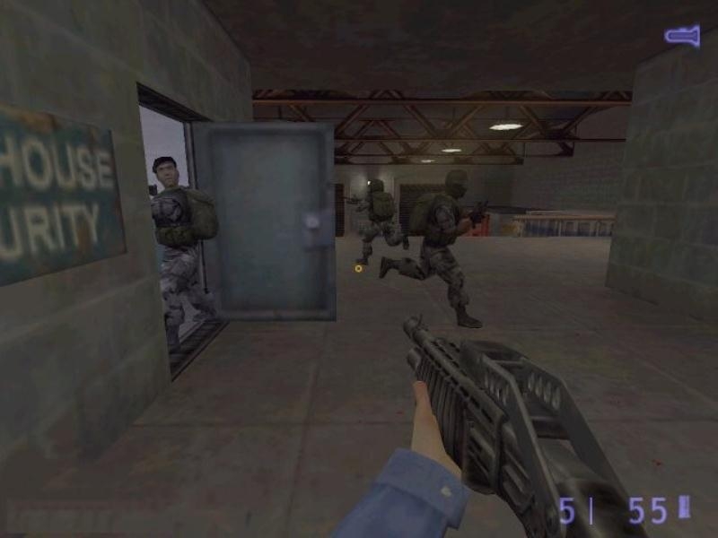 Скриншот из игры Half-Life: Blue Shift под номером 56