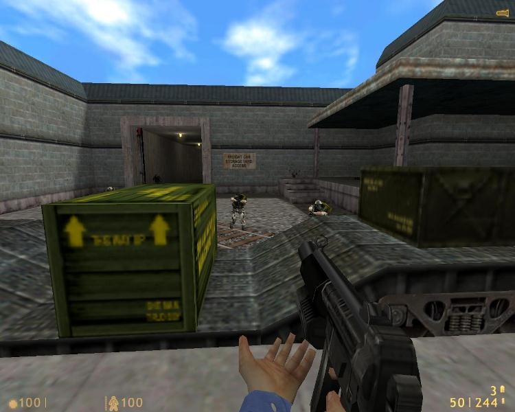 Скриншот из игры Half-Life: Blue Shift под номером 90