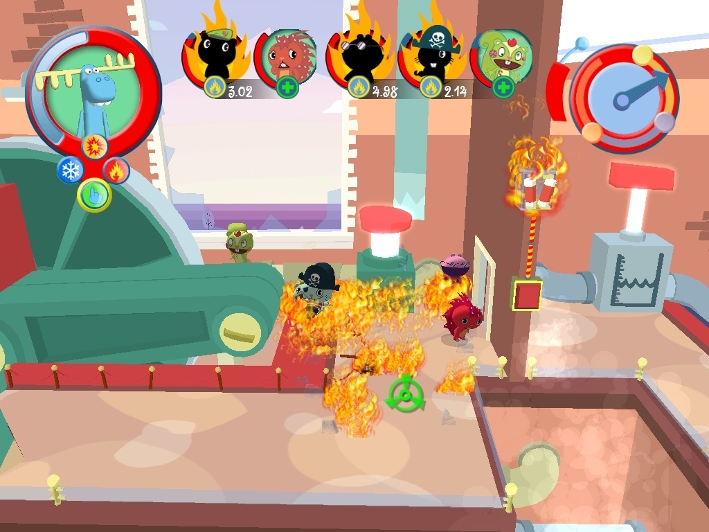 Скриншот из игры Happy Tree Friends: False Alarm под номером 3