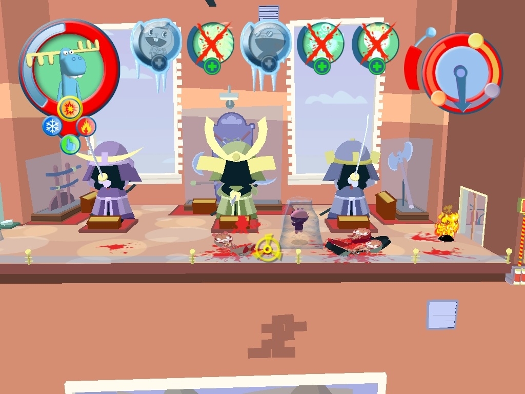 Скриншот из игры Happy Tree Friends: False Alarm под номером 6
