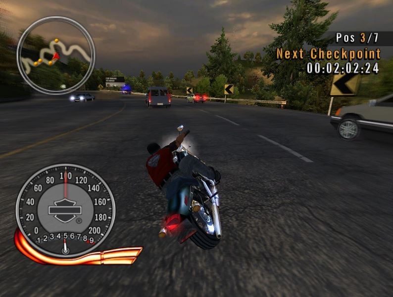 Скриншот из игры Harley-Davidson: Race Around the World под номером 11