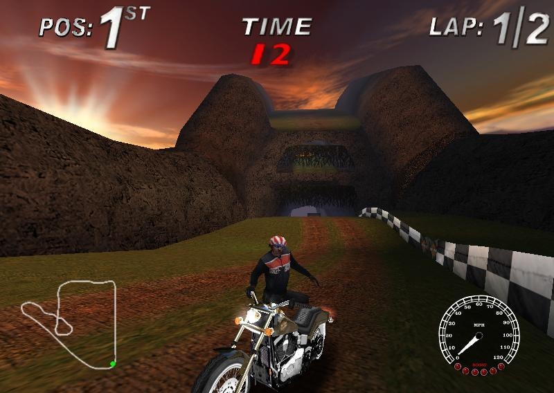 Скриншот из игры Harley-Davidson: Race Around the World под номером 2