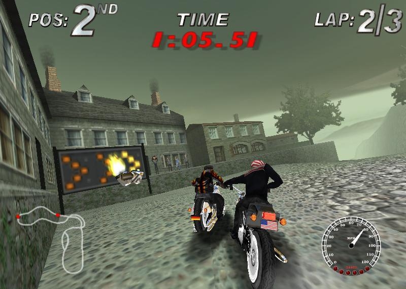 Скриншот из игры Harley-Davidson: Race Around the World под номером 4