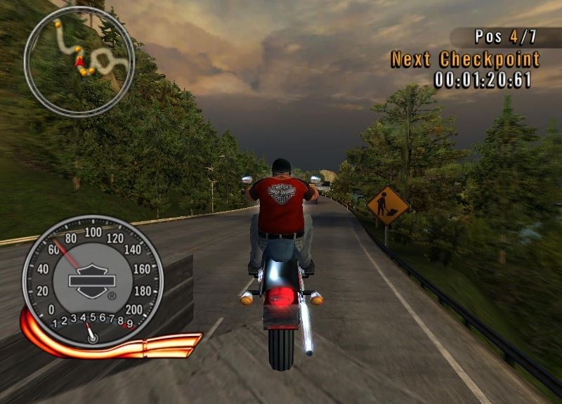 Скриншот из игры Harley-Davidson: Race Around the World под номером 8