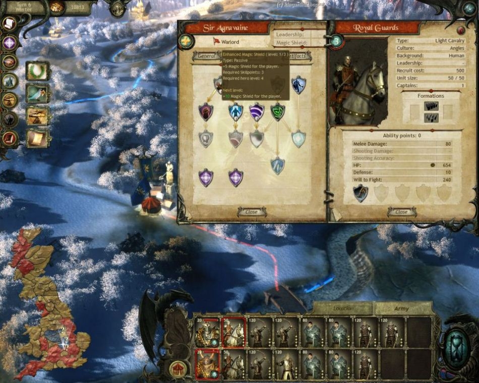 Скриншот из игры King Arthur 2: The Role-Playing Wargame под номером 6