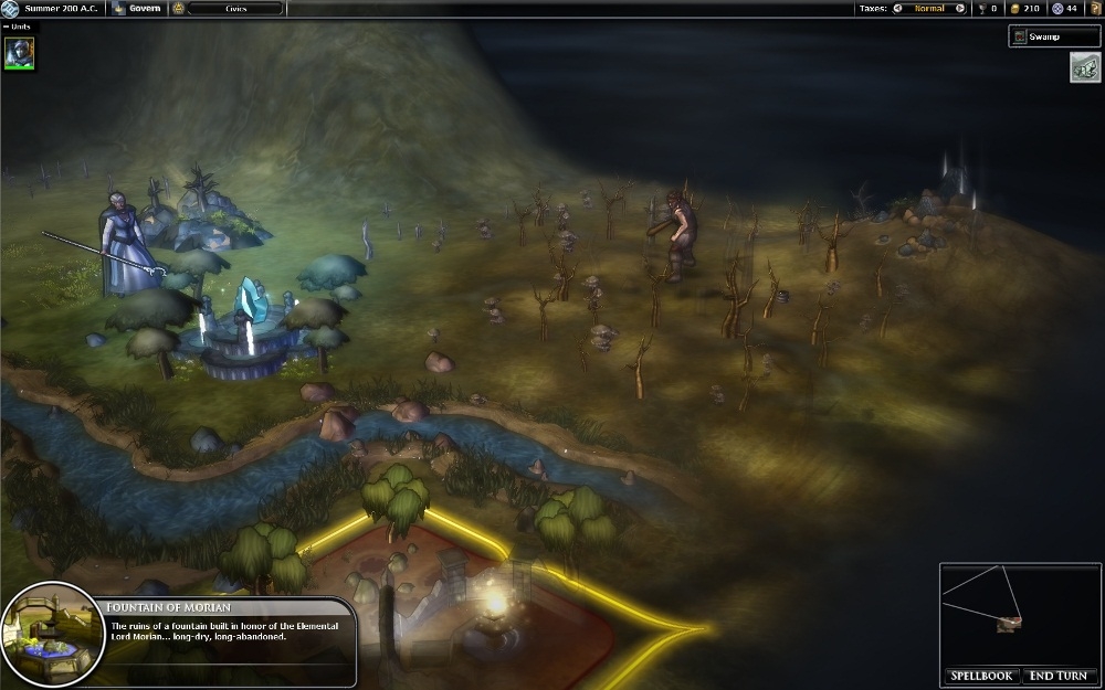 Скриншот из игры Elemental: Fallen Enchantress под номером 1