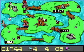 Скриншот из игры Daffy Duck, PI - The Case Of Missing Letters под номером 11