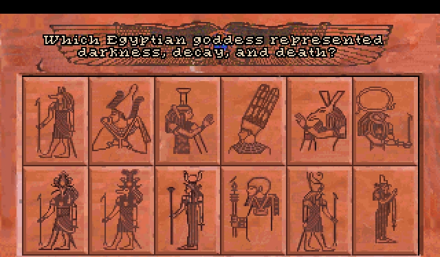 Скриншот из игры Dagger of Amon Ra, The под номером 4