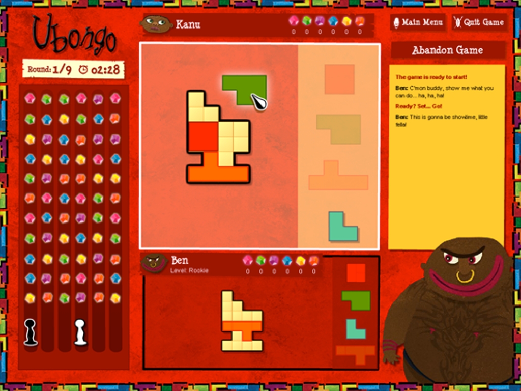 Скриншот из игры Ubongo под номером 9