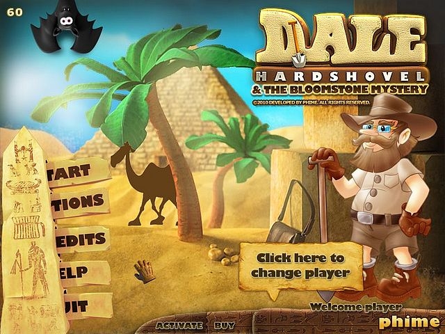 Скриншот из игры Dale Hardshovel and the Bloomstone Mystery под номером 1