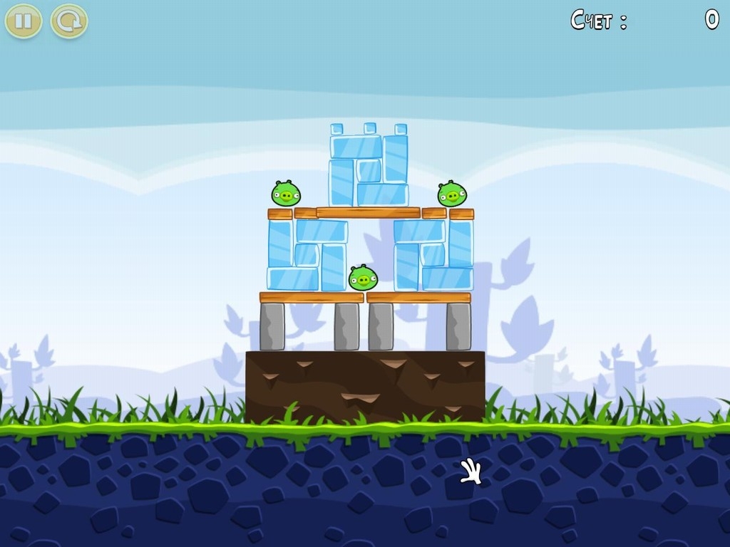 Скриншот из игры Angry Birds под номером 14