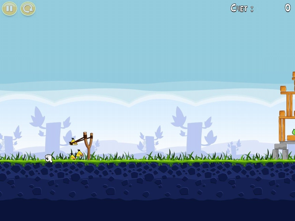 Скриншот из игры Angry Birds под номером 16