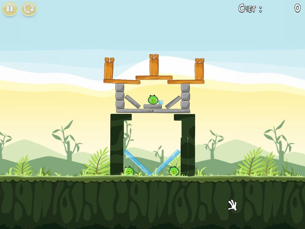 Скриншот из игры Angry Birds под номером 31