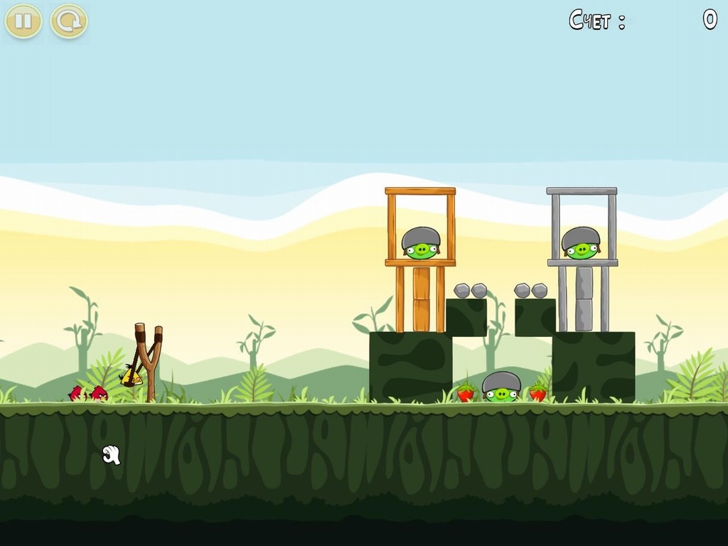 Скриншот из игры Angry Birds под номером 43