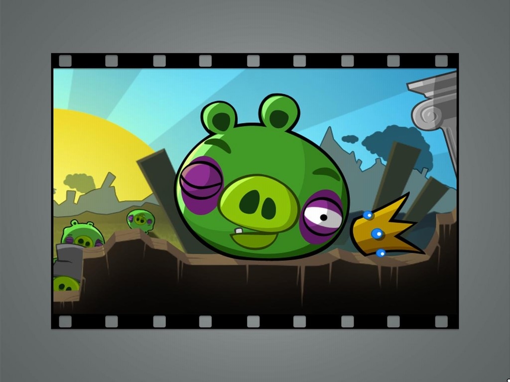 Скриншот из игры Angry Birds под номером 67