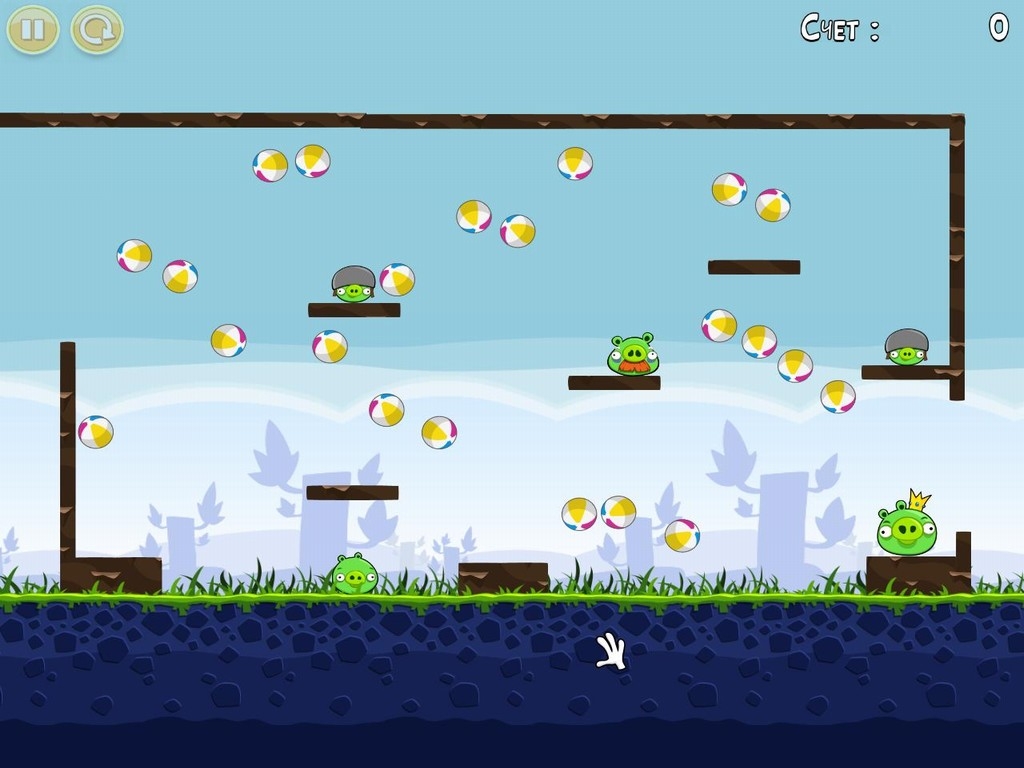Скриншот из игры Angry Birds под номером 78