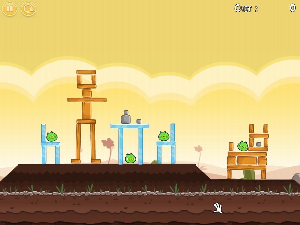 Скриншот из игры Angry Birds под номером 81
