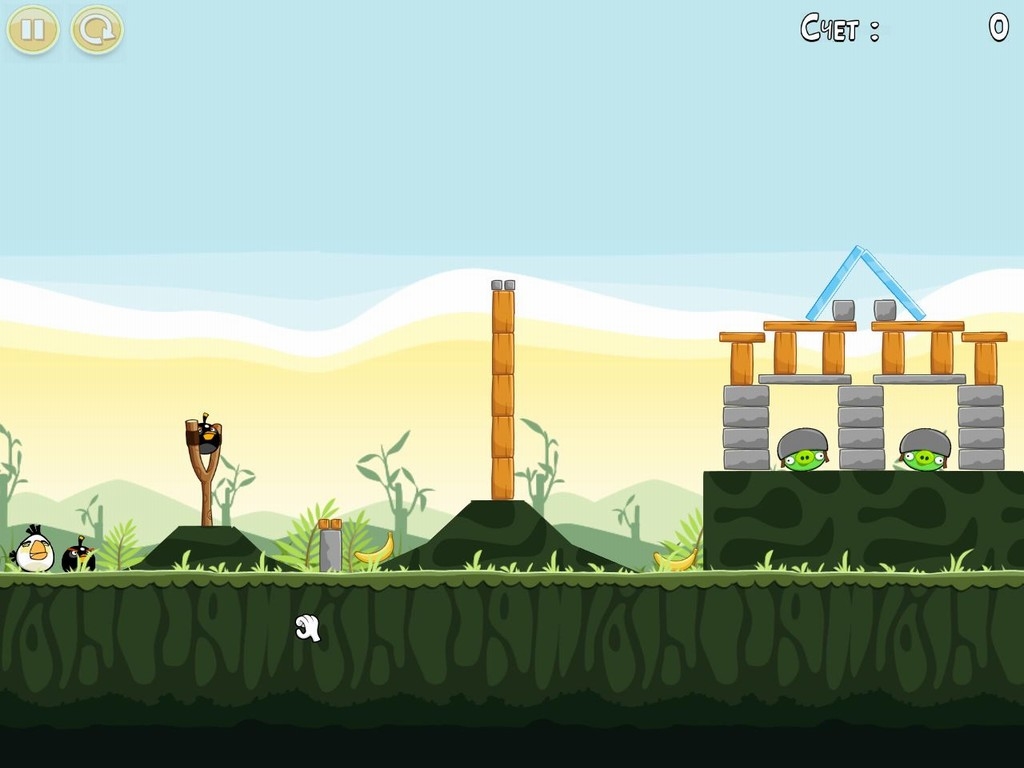 Скриншот из игры Angry Birds под номером 86