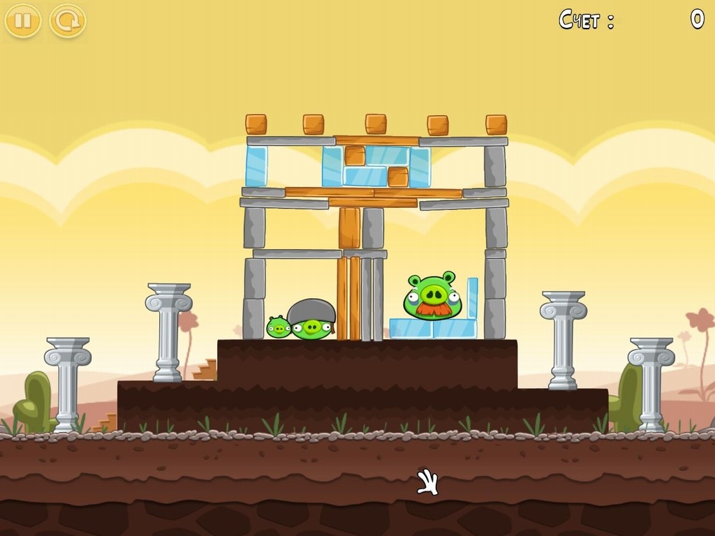 Скриншот из игры Angry Birds под номером 88