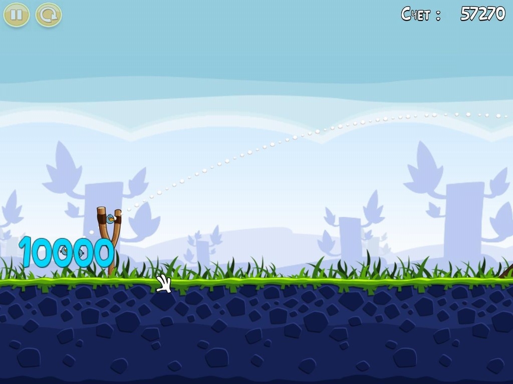 Скриншот из игры Angry Birds под номером 9