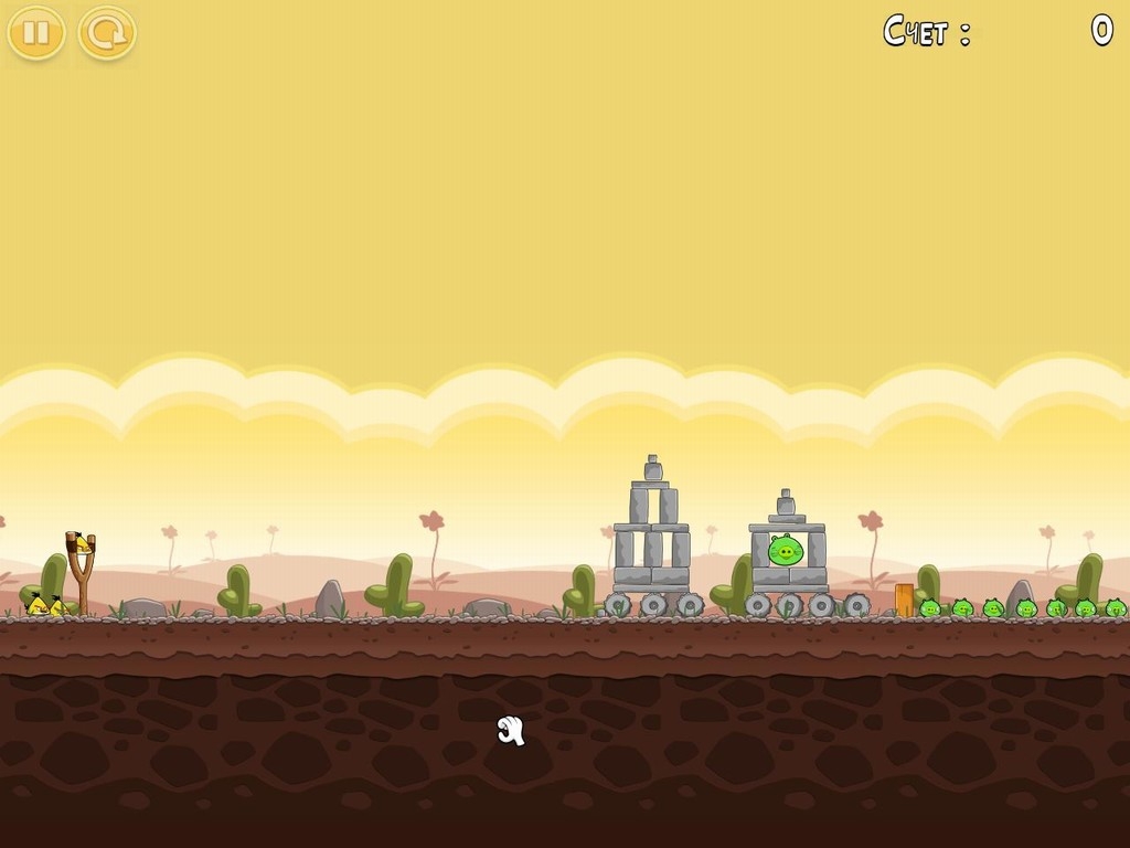 Скриншот из игры Angry Birds под номером 93