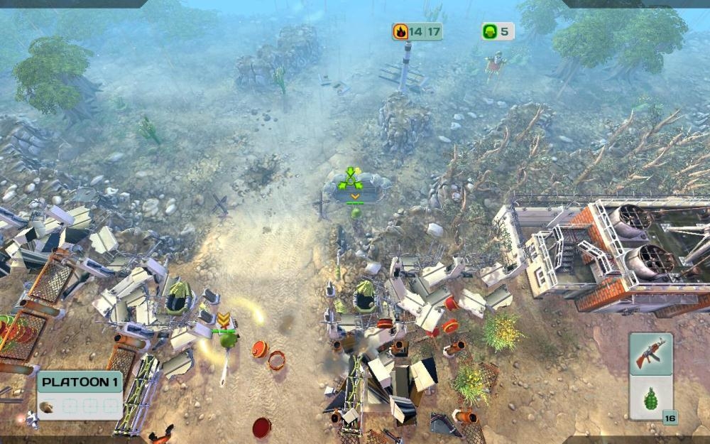 Скриншот из игры Cannon Fodder 3 под номером 56