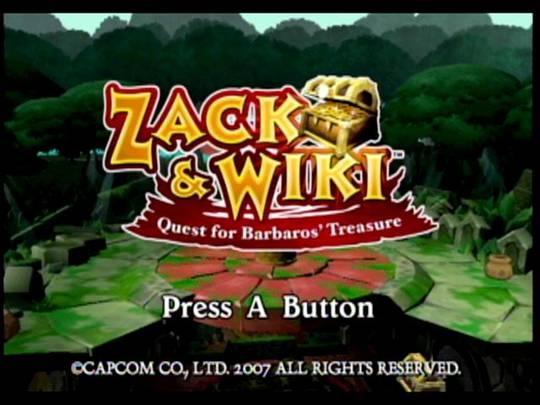 Скриншот из игры Zack & Wiki: Quest for Barbaros Treasure под номером 1