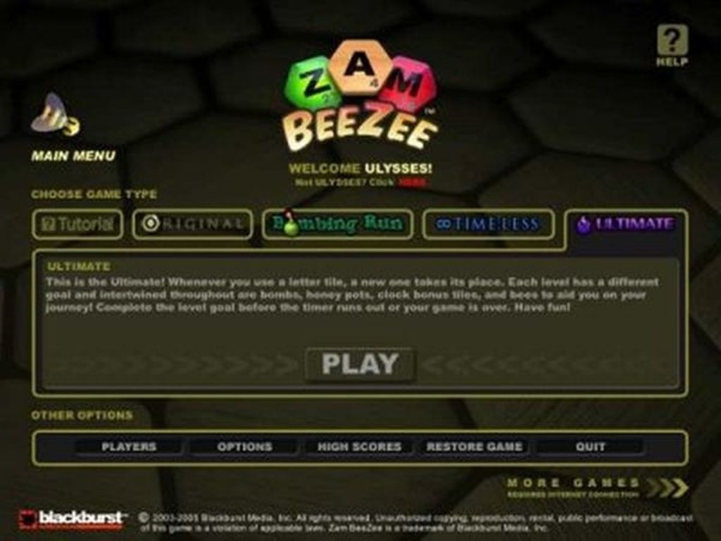 Скриншот из игры Zam BeeZee под номером 2