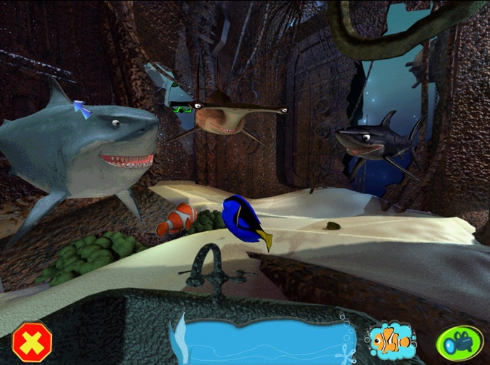 Скриншот из игры Finding Nemo под номером 4