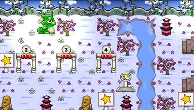 Скриншот из игры Super Yum Yum Puzzle Adventures под номером 6