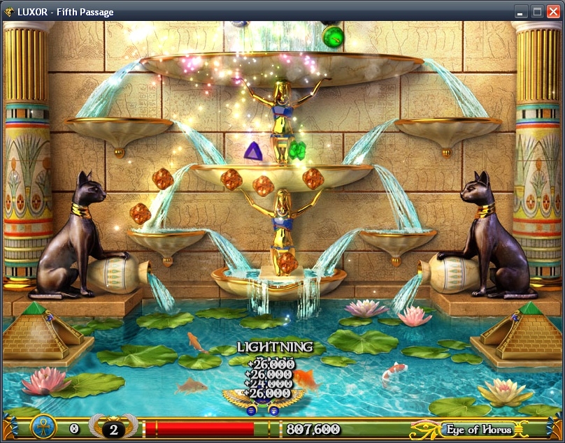 Скриншот из игры Luxor 5th Passage под номером 2