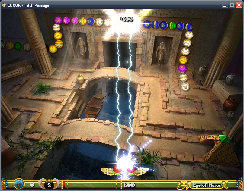 Скриншот из игры Luxor 5th Passage под номером 3