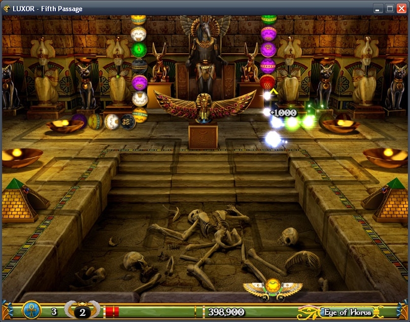 Скриншот из игры Luxor 5th Passage под номером 7
