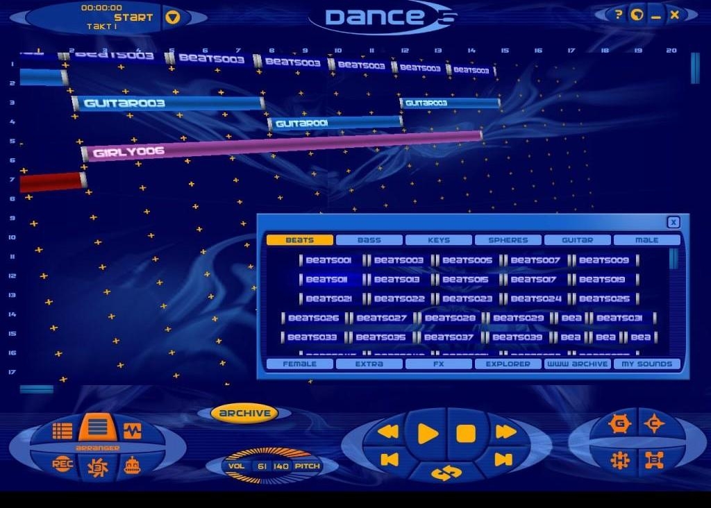 Скриншот из игры Dance eJay 5 под номером 1
