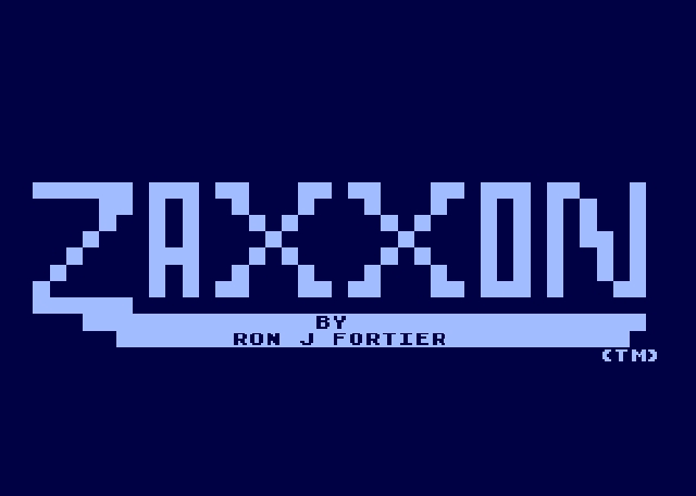 Скриншот из игры Zaxxon под номером 2