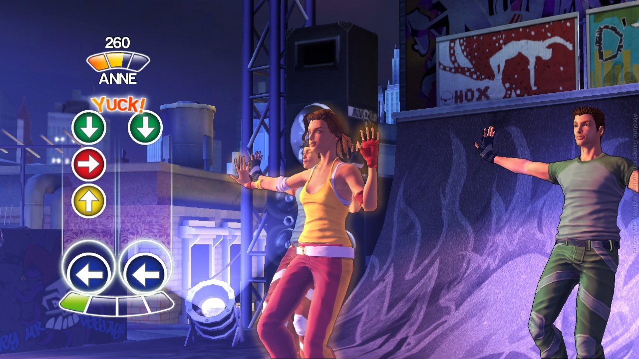 Скриншот из игры Dance! It
