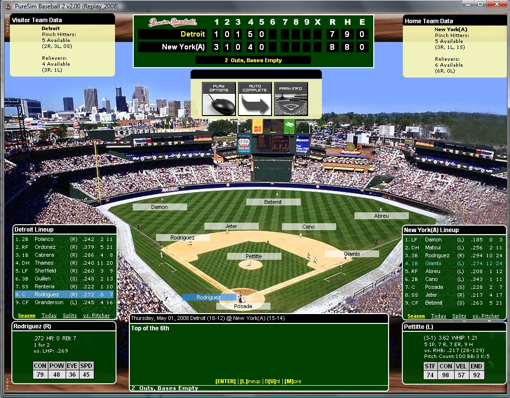 Скриншот из игры PureSim Baseball 3 под номером 5
