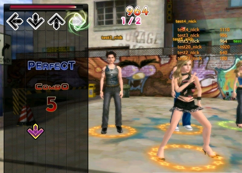 Скриншот из игры DANCE! Online под номером 10